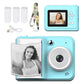 Children Digital Camera Instant Print Toys For Kids Thermal Print Camera HD 1080P Photo Printing Camera With 3 Rolls Print Paper