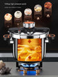 6 8 Litre Home Dual Handle Stainless Steel Pressure Cooker Kitchen Cookware