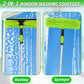 4.5m Telescopic Extendable Window Cleaner Equipment Glass Cleaning Squeegee CL