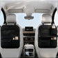 Car Organiser Bag Multi Pocket Black Leather  Holder Back Seat Storage Tidy