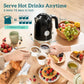 Retro Toaster And Kettle Set - Black