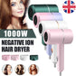 Hair Dryer Professional Household Electric Negative Ionic Hairdryer Foldable