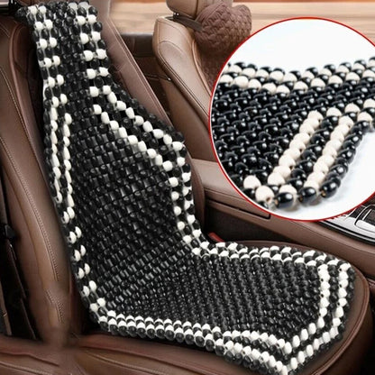 Universal Auto Car Beaded Seat Cover Massager Summer Cooling Cushion Mat Office