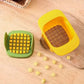 Multi Functional Manual Vegetable Chopper And Fruit Slicer - Suitable For Onions, Potatoes, French Fries, Etc. - Essential Kitchen Tools