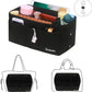 Ladies Felt Travel Makeup Bag Insert Liner Purse Pouch Women Organizer Handbag