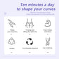Cellulite Massager Manual Muscle Massager Roller For Leg, Neck, Arm And Foot
