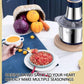 5L Electric Meat Grinder Mincer Mixer Blender Food Chopper Processor Blenders UK