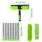 4.5m Telescopic Extendable Window Cleaner Equipment Glass Cleaning Squeegee CL