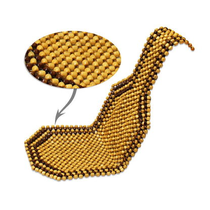 Universal Auto Car Beaded Seat Cover Massager Summer Cooling Cushion Mat Office