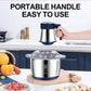 5L Electric Meat Grinder Mincer Mixer Blender Food Chopper Processor Blenders UK