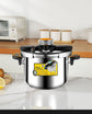 6 8 Litre Home Dual Handle Stainless Steel Pressure Cooker Kitchen Cookware