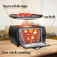 2100W Mini  Oven Chapati Roti Lahmacun Manakish Pizza Naan Bread Maker UK