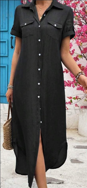 Women Short-Sleeved Dress