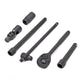 Heavy Duty 1&2 Ratchet Wrench Socket Set 8-32mm Metric Extension Bar Metal Case