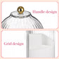360  Rotating Makeup Brush Holder Storage Box Desktop Cosmetic Organizer W  Lid