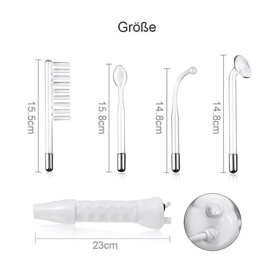 Portable High Frequency Electrotherapy Skin Therapy Wand Machine Acnes Remove