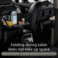 Car Organiser Bag Multi Pocket Black Leather  Holder Back Seat Storage Tidy