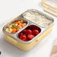 Stainless Steel Lunch Box 3 Compartment Food Container Leakproof Lunch Box