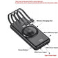 20000mAh Power Bank Fast Charger Battery Pack Portable 5 USB For Mobile Phone UK