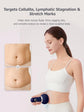 Lymphatic Drainage Massager & Anti Cellulite Massage Tool, Helps Reduce Stretch Marks & Cellulite, For Legs, Arms & Belly, Body Sculpting Machine With Microcurrent, Light, Heat & Vibration