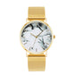 Fashion Rose Gold Mesh Band Creative Marble Female Wrist Watch Luxury Women Quartz Watches Gifts Relogio Feminino Drop Shipping